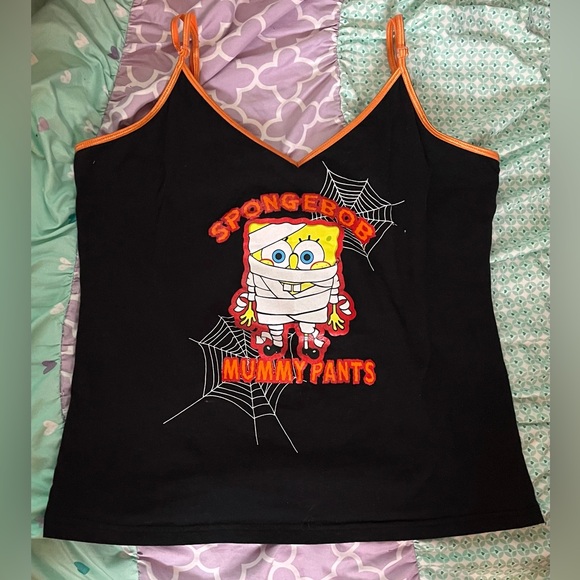 Nickelodeon Women's Tank top SpongeBob SquarePants size XL [G-1 ] - Picture 5 of 7